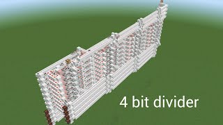 Famous 4 bit minecraft redstone divider Profile