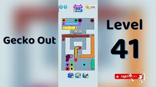 🎮 Gecko Out Level 41 Walkthrough | Go Answer 🦎