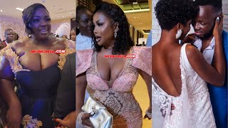 Mcbrown and Tracey Boakye shows their..at Akwaboah's wedding as many  celebs spotted