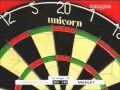 World Matchplay 1999 - Manley very close to 9 Dart Finish, misses the 9th Dart