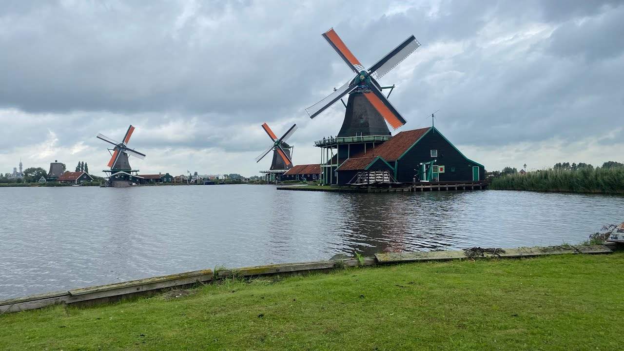 Molens in de Zaanse Schans Zaandam!