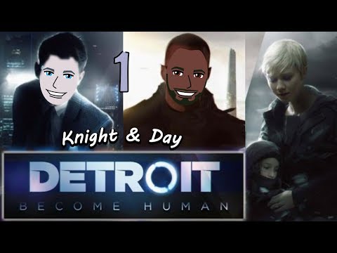 Let&rsquo;s Play Detroit: Become Human Gameplay Walkthrough Blind Part 1 - High Stakes Hostage Situation
