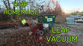THE LEAF O MATIC Homemade Leaf Vacuum