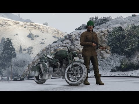 GTA 5 - Második Világháborús Motor ?? I Pegassi FCR 1000 Custom Customization / Tuning #30[HUN][HD]