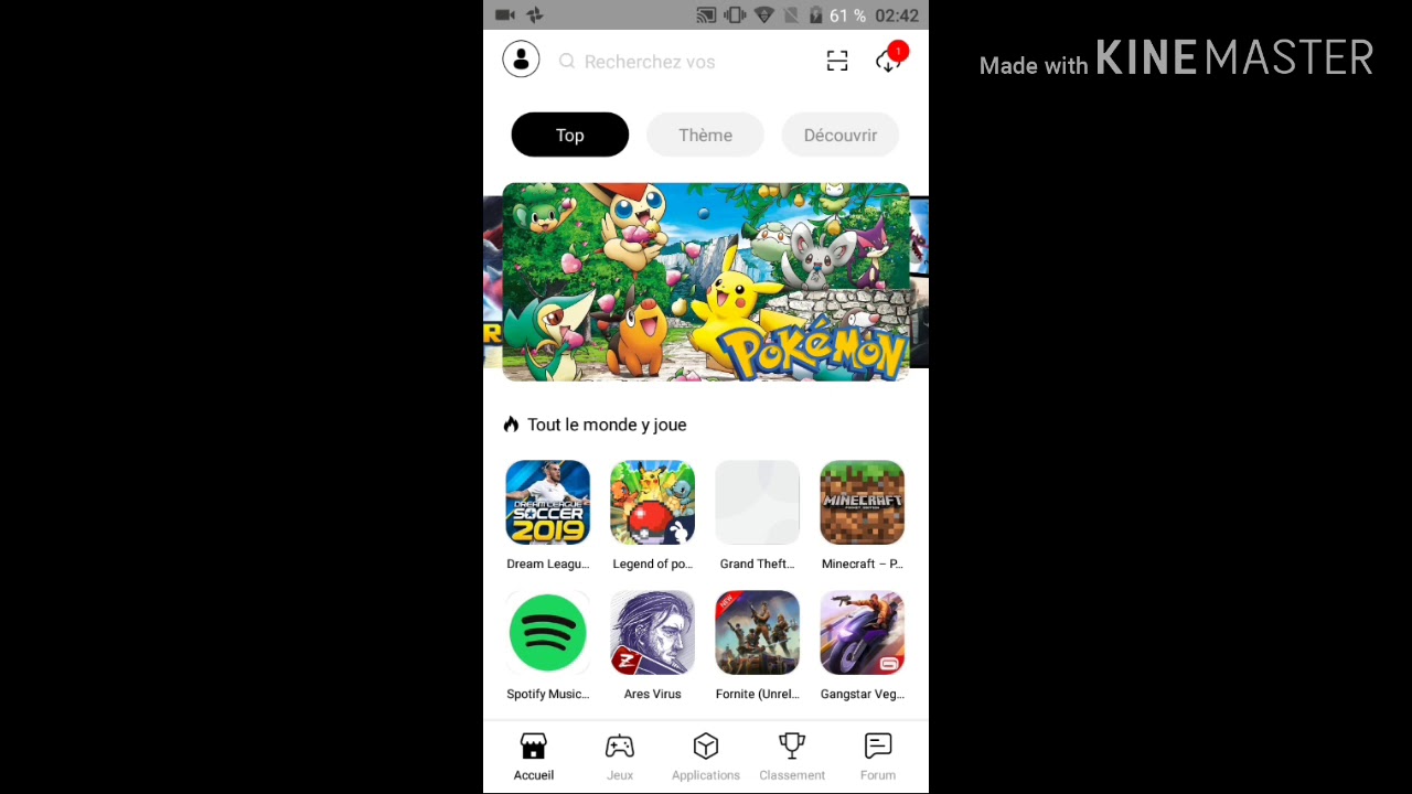 Jeux play store gratuit YouTube