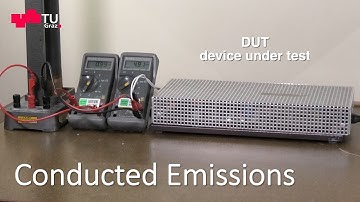 Conducted emissions, EMI filter