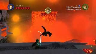Epic Qui-Gon Vs Obi-Wan Duel In New Custom Darth Vader Level - Lego Star Wars The Complete Saga