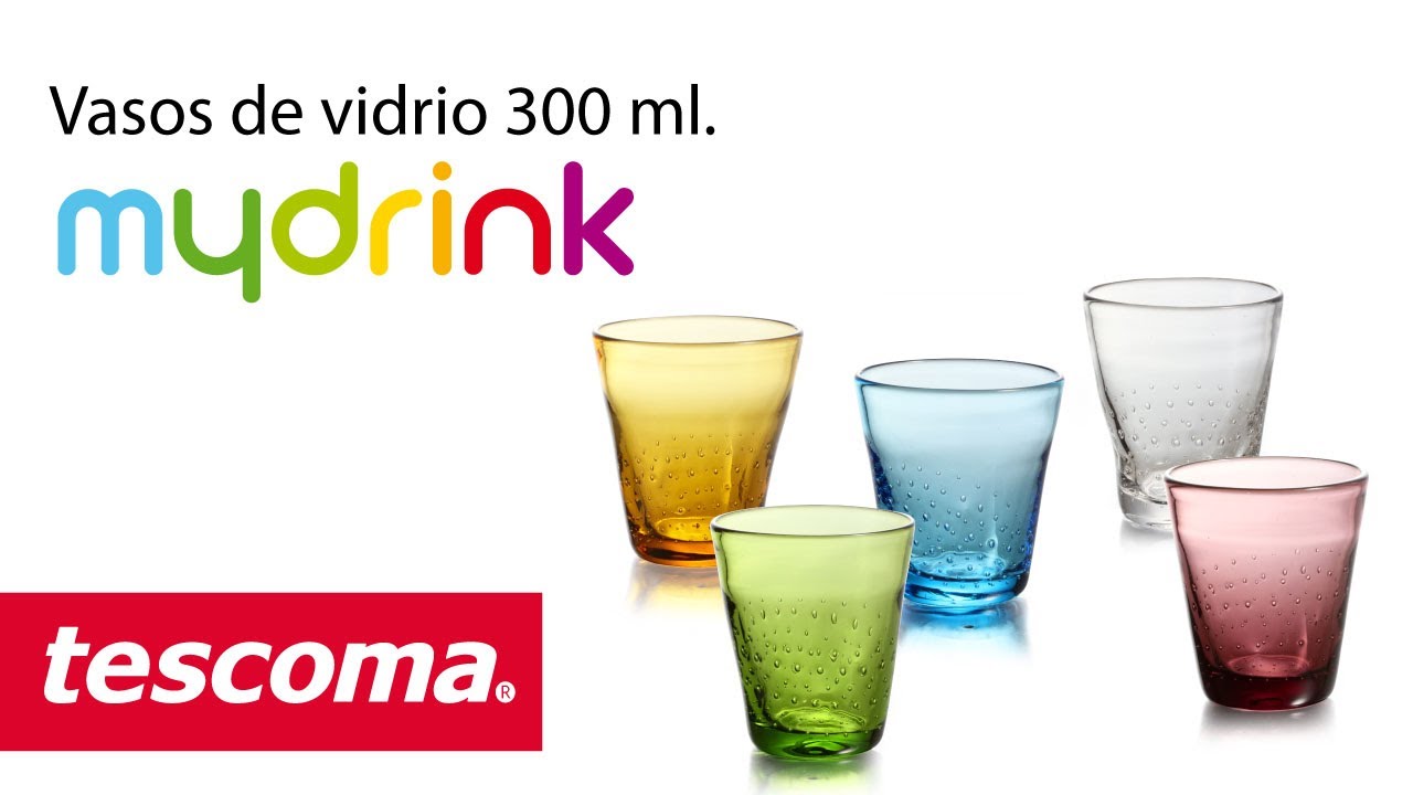 Vasos de colores, para momentos únicos