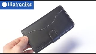 Samsung Galaxy Note 4 Leather Flip Cover - Fliptroniks.com screenshot 4
