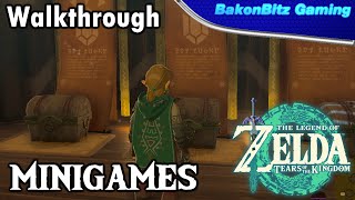 [Walkthru] The Legend of Zelda: Tears of the Kingdom - All Minigames