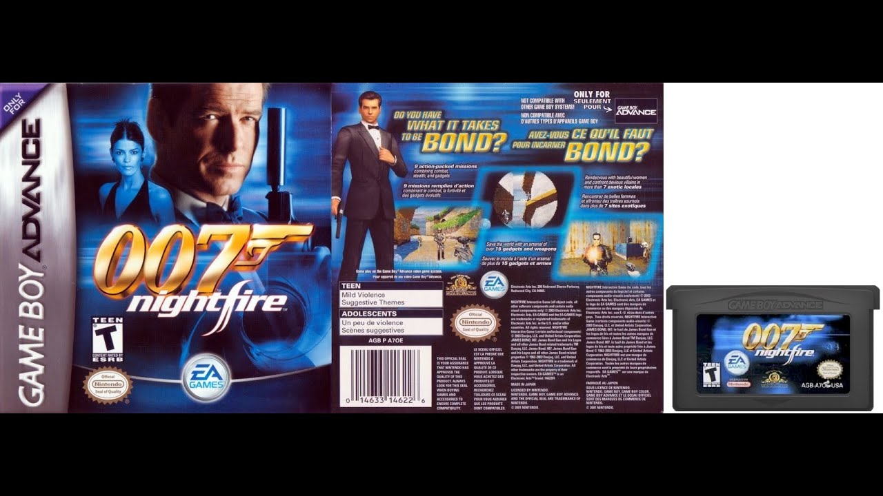 007: Nightfire (2003, Game Boy Advance) - Full Playthrough [No Commentary Archive]