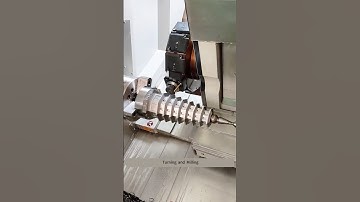 Exploring the High Precision of Our ST 52YT in Turning and Milling Machining! #cnc #cnclathemachine