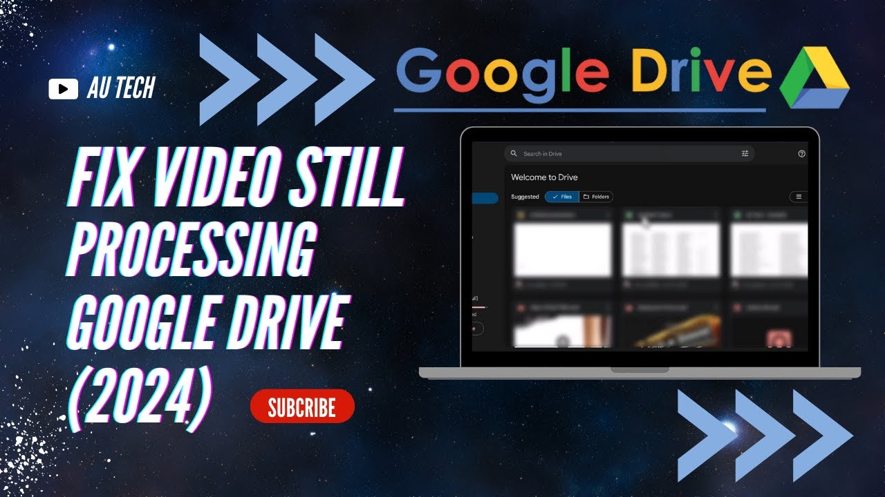 How to Fix Video Still Processing Google Drive 2024 - YouTube