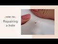 How to Repair a Small Hole in your Clothes