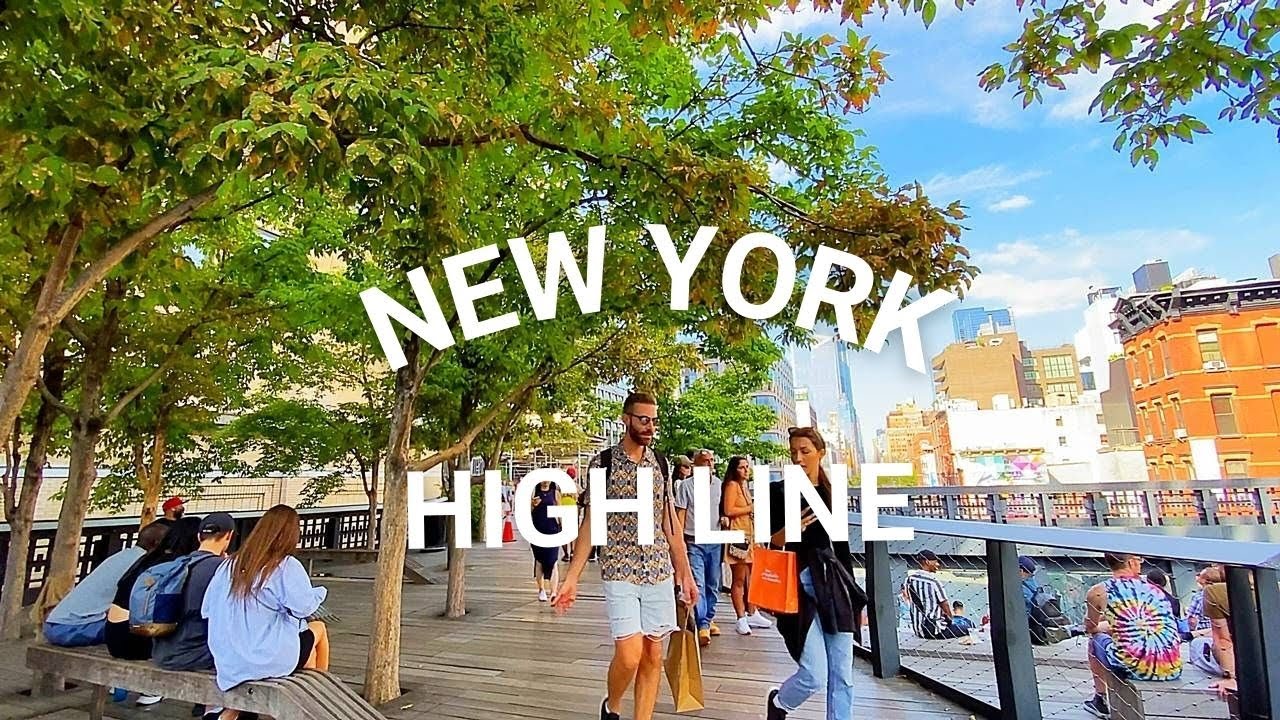 High Line NYC Highlights Full Scenic Walk - YouTube