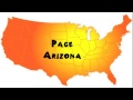 How to Say or Pronounce USA Cities — Page, Arizona