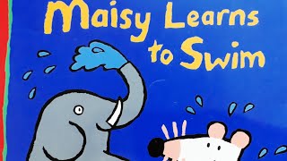 Maisy Learns to Swim Read Along Storybook 영어책읽기/유아영어/영어동화/메이지