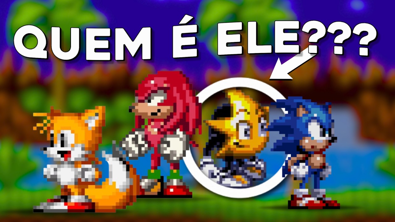 O PERSONAGEM DESCARTADO DA SEGA.