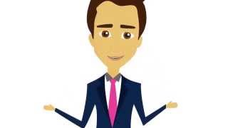Adobe After Effects template: Cartoon Character Presenter