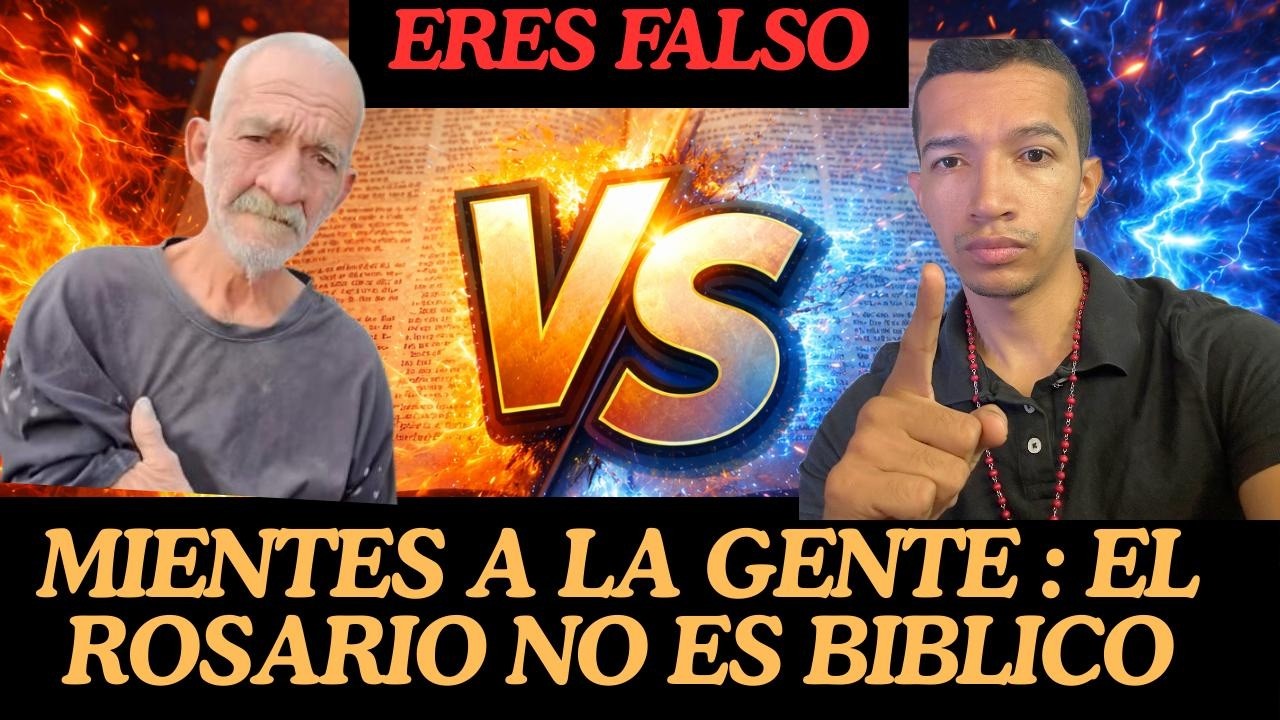 MIENTES CATOLICO el rosario NO esta en la BIBLIA