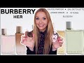 BURBERRY HER PERFUME RANGE REVIEW | NEW BURBERRY HER EAU DE TOILETTE | Soki London