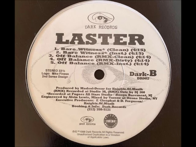 Laster - Off Balance (Feat Ed O.G.) (1997) - YouTube