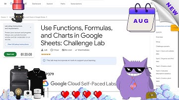 Use Functions, Formulas, and Charts in Google Sheets: Challenge Lab| #2025 | #GSP379 |#qwiklabs |Sol