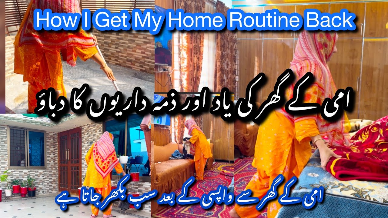 How I Reset My Home Routine After Visiting My Mother’s House 🏠| Home Management Cleaning Tips 💫