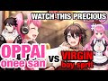 【Nijisanji】OPPAI & VIRGIN couple is literally the best【Saegusa Akina/Aizono Manami】VTuber sub