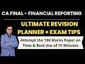 FR May 26 🚀 | Ultimate Revision Planner + Exam Tips 🎯 | How to Attempt 100 Marks paper on Time!