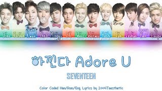 Seventeen   Adore U  Color Coded Hanromeng S