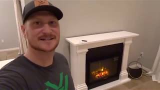 We bought a fireplace from Wayfair. Episode 013