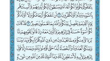 سورة الممتحنة ١ ٧ ياسر الدوسري