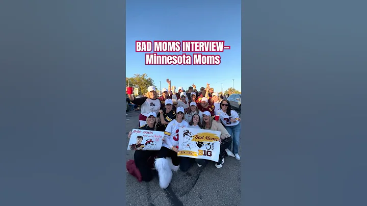 BAD MOMS support everyone’s children, one being Koi Perich! 🏈🔥 #minnesota #football #gophers