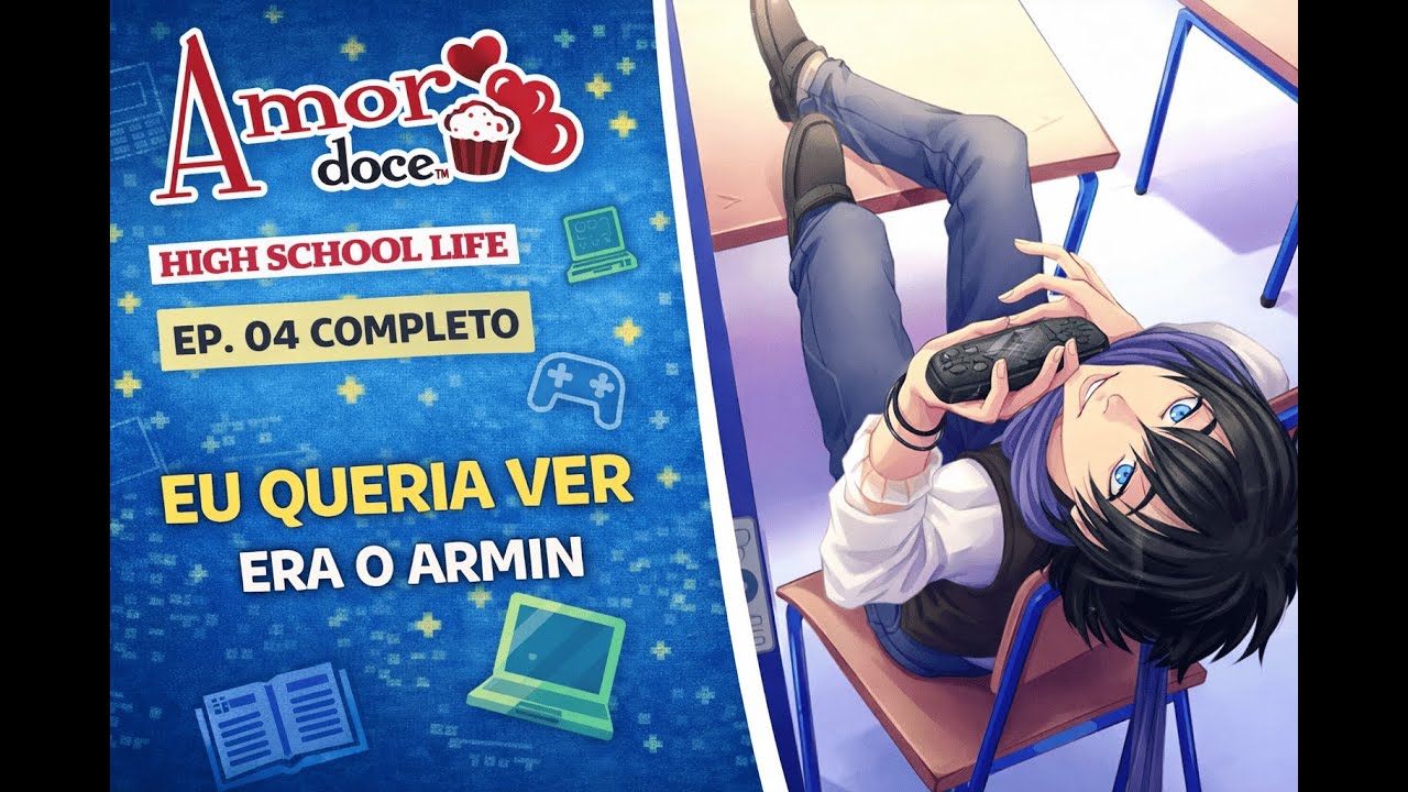 Queria era encontrar o Armin no vestiário - Ep  04 | Rota Armin High School Life