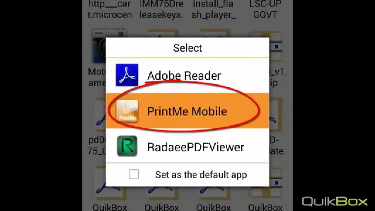 Mobile Printing - Secure Print from your Android device to your network printers Part I