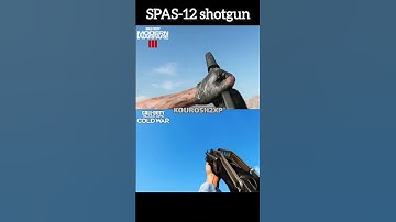 MW3 VS CW SPAS-12 shotgun #callofduty #warzone #mw #bo6 #blackops6 #cod #shorts #edit #mw3 #bo5 #mw2