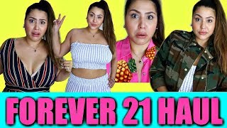 FOREVER 21 SPRING  HAUL + TRY ON!