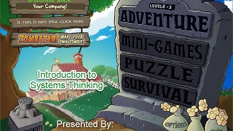 Games Within The Game - An Intro To Systems Thinking