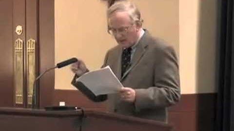 John E. Hare - "Divine Command Theory" (Plantinga Fellow Lecture) Part 2