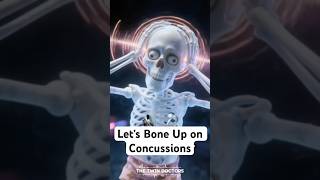 Let’s bone up on concussions. #cte #concussion #tbi #braininjury #skeletonexplains
