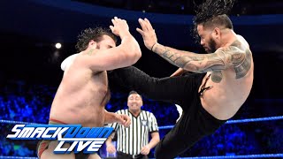 The Usos vs. Rusev & Aiden English: SmackDown LIVE, Dec. 12, 2017