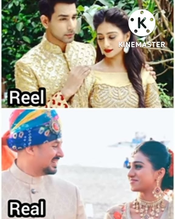 Yeh rishta kya kehlata hai 😘 Reels 🆚Real 😘 Short video 😘😘❤️