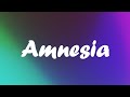 Loud Luxury &amp; Ship Wrek - Amnesia (Iyric video) ft. GASHI