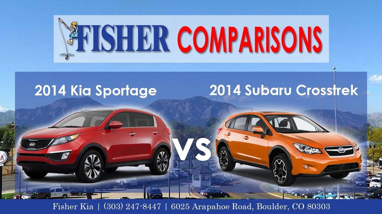 Kia Sportage Vs Subaru Crosstrek The Ultimate Compact Suv Showdown