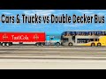 BeamNG Drive - How Much Damage Can Different Cars Do To A Double Decker Bus