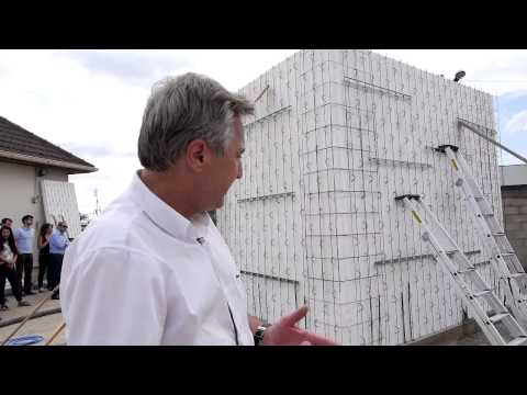 Video: Köpük blok ev için temel oluşturma
