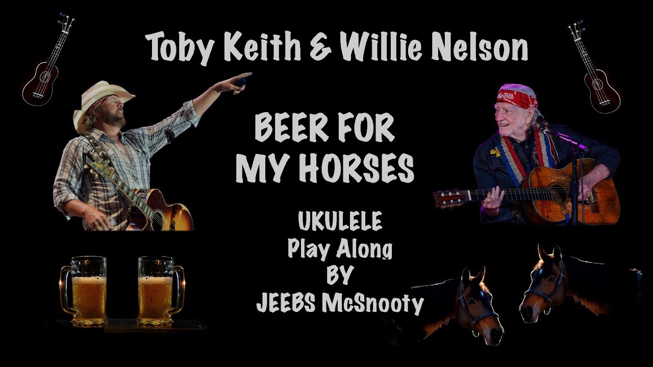 Beer For My Horses on Ukulele HD 1080p - YouTube