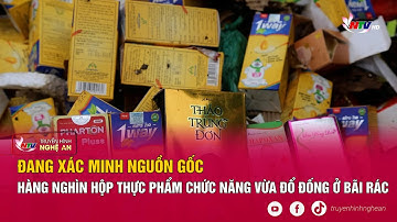 Đang xác minh nguồn gốc hàng nghìn hộp thực phẩm chức năng vừa đổ đống ở bãi rác