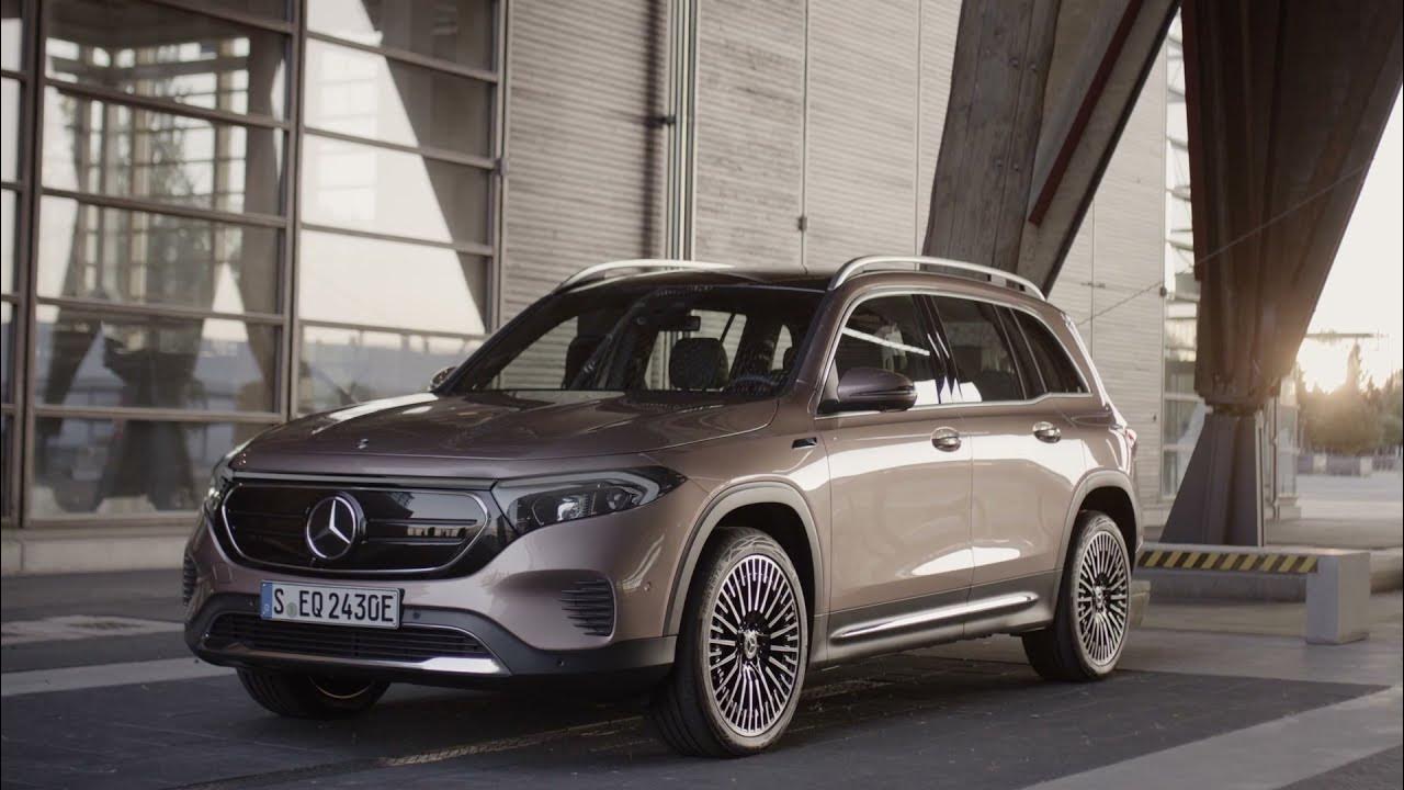 The new MercedesBenz EQB Charging demo YouTube